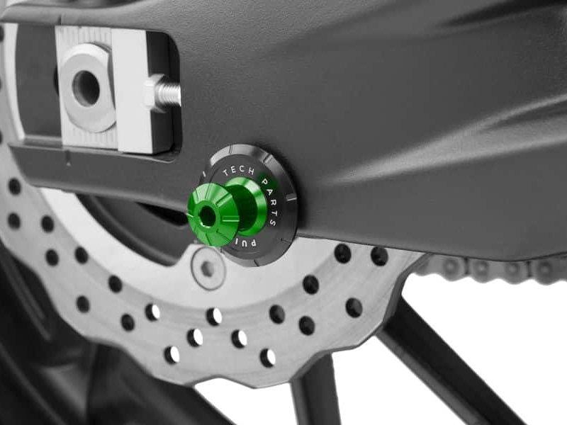 Puig Swing Arm Spool Slider 10mm Green 6161N