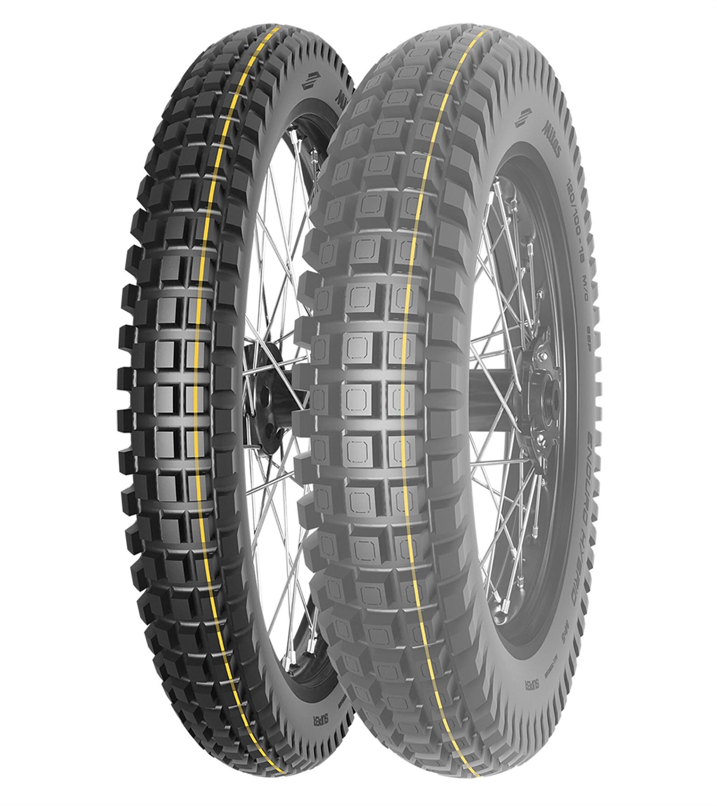 MITAS Enduro Hybrid SUPER Y 80/100-21 (2.75-21) 51P TL/TT E D M+S Motorcycle Tyre