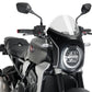 Puig Retro Carbon Look Semi Fairing And Screen 195mm Clear 5997W