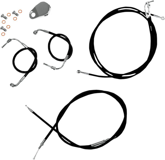 LA Choppers Handlebar Cable Brake Line Kit Harley FLTRU 1690 08-13 LA-8050KT-16B