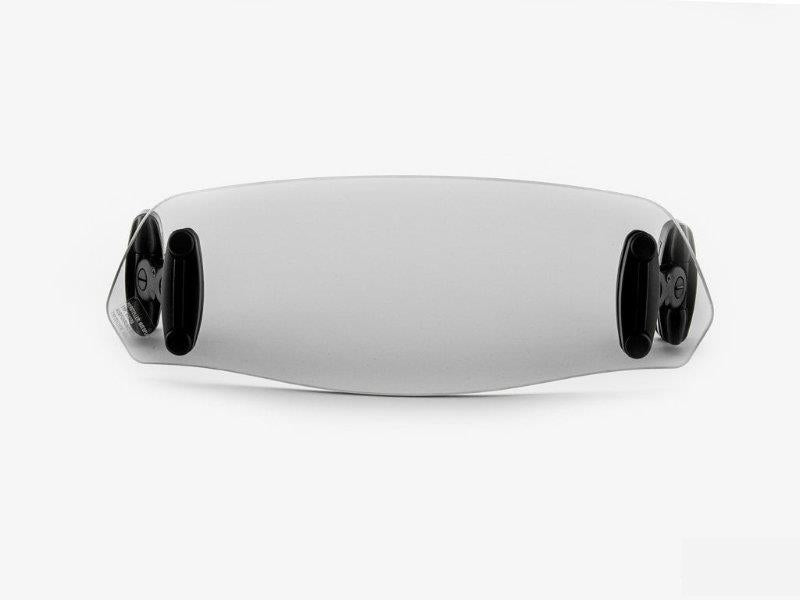 Puig Adjustable Clip On Screen Extender 100 x 277mm Light Smoke 1665H