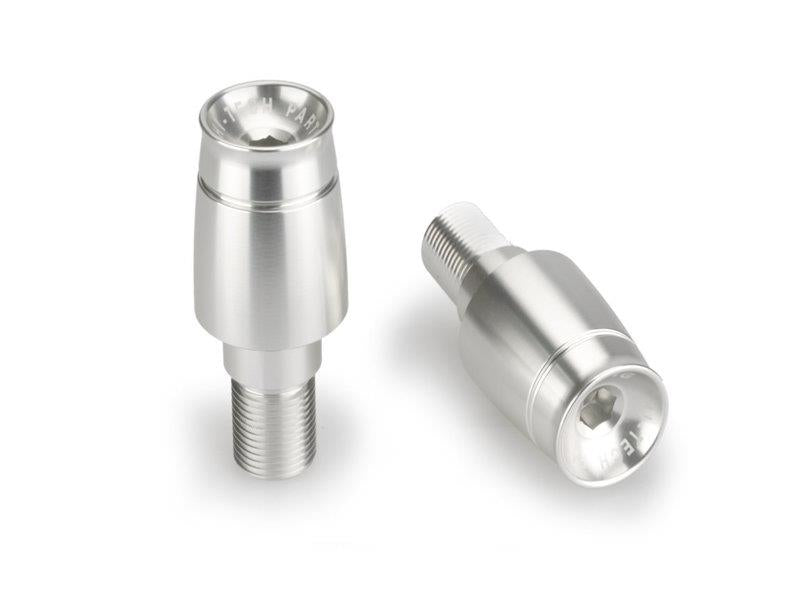 PUIG Speed Bar Ends Silver for Yamaha TMax 560/Tech Max 22-25 21291P