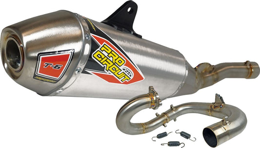 PRO CIRCUIT T-6 Stainless Steel Aluminium Exhaust System To FIt Yamaha YZF 450
