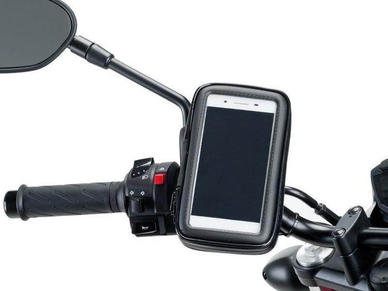 PUIG Handlebar Bracket For Phone Holder Black Universal 3534N