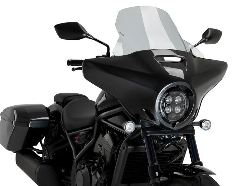 PUIG Batwing Touring Screen Clear for Honda CMX1100T Rebel 23-25 21545W