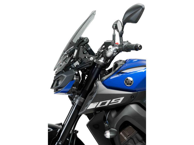 PUIG Manual Screen Height Adjuster Black for Yamaha MT-09/SP 17-20 9955N