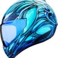 ICON Domain™ Blue Motorcycle Helmet