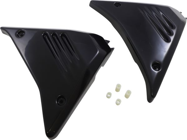Arlen Ness Custom Side Covers Black For HD FXR4 1340 82-00 03-601