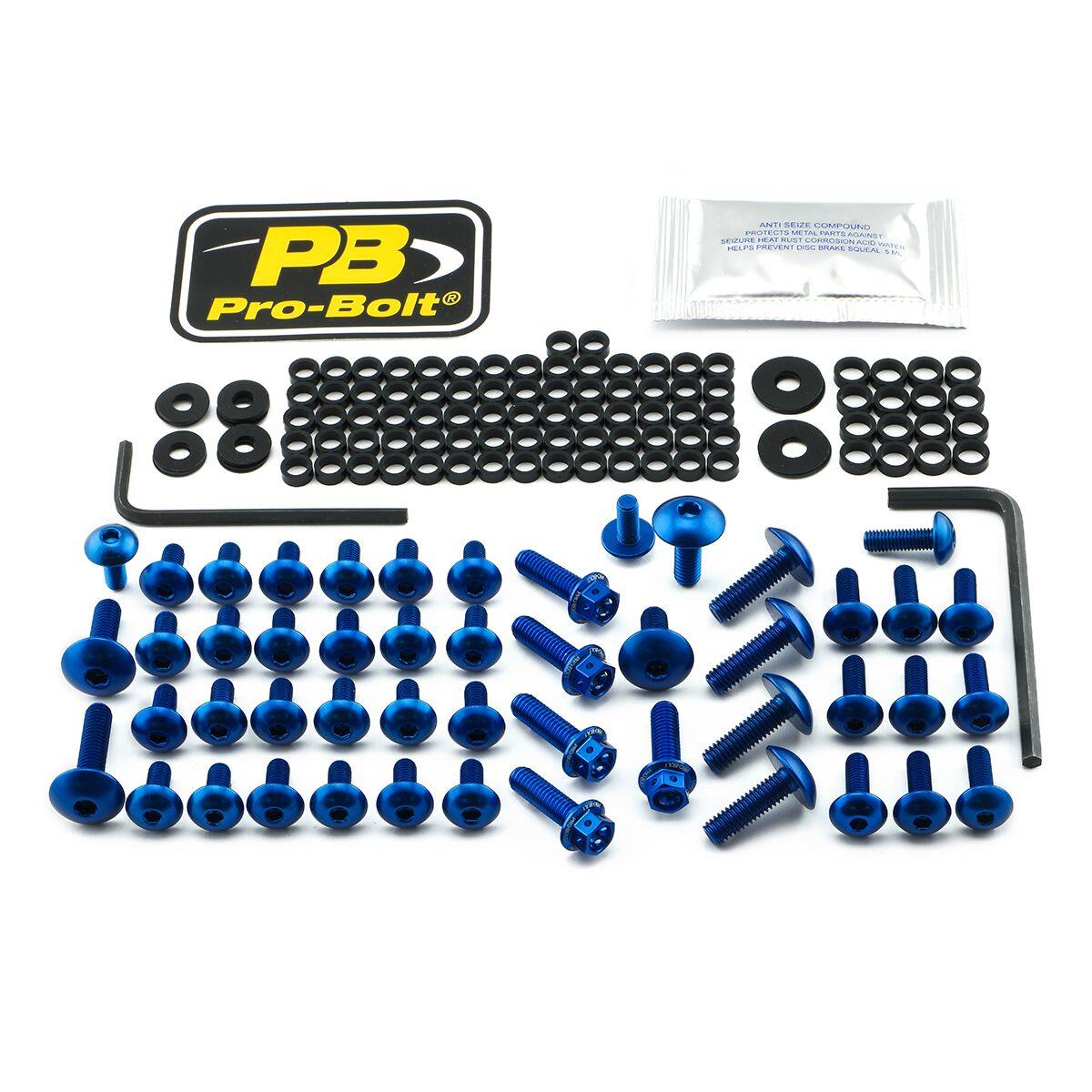 Pro Bolt Aluminium Fairing Bolt Kit For BMW R 1250 GS 2019-2024 FBM820B