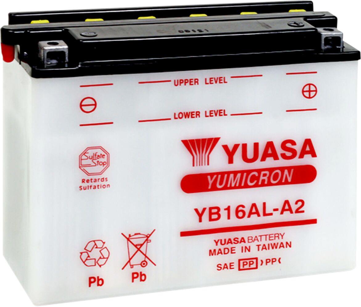 Yuasa Yumicron Battery For Ducati 748 1981-2007 YB16AL-A2(DC)