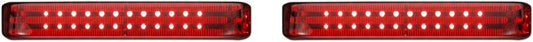 Custom Dynamics ProBEAM LED Saddle Bag Lights Harley FLHX 10-13 PB-SB-SS6-CR