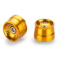 PUIG Speed Bar Ends Gold for Yamaha YZF R1/M/Race/R6/R7 16-25 21401O