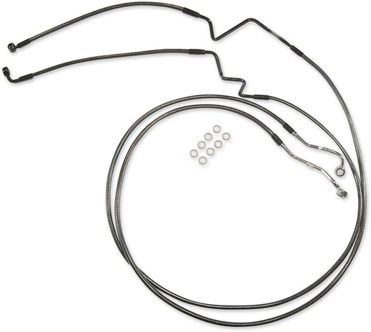 Magnum Shielding Lower Brake Line For Harley Davidson FLHR 1584 1994-2007 37031