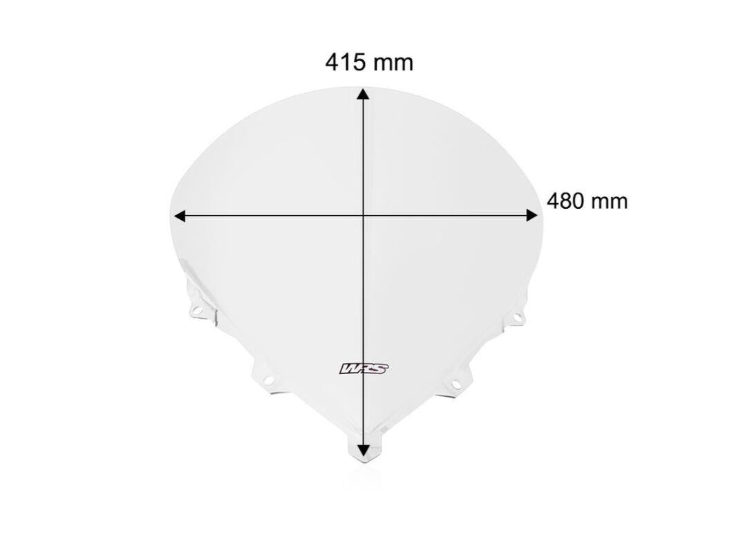 WRS Windscreen For BMW K 1300 S 2005-2016 Clear Each BM117T