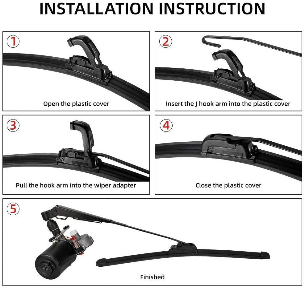 UTV SxS Universal Windscreen Windshield Wiper and Washer Kit