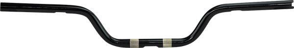 Arlen Ness Moto Handlebar Black Gloss Powder-Coated 76CM Width 520-043