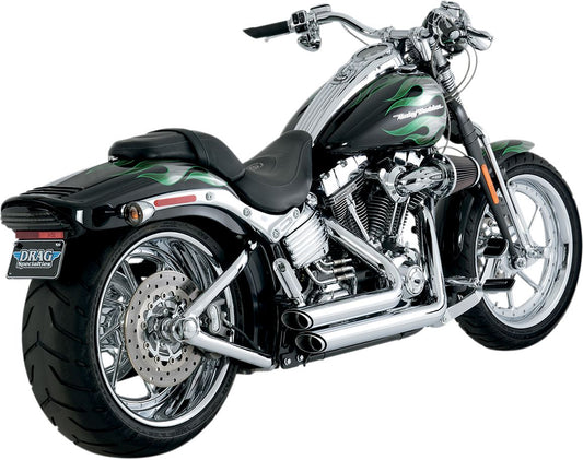 Vance & Hines Shortshots Staggered Exhaust System For HD FLSTSB 1584 86-11 17221