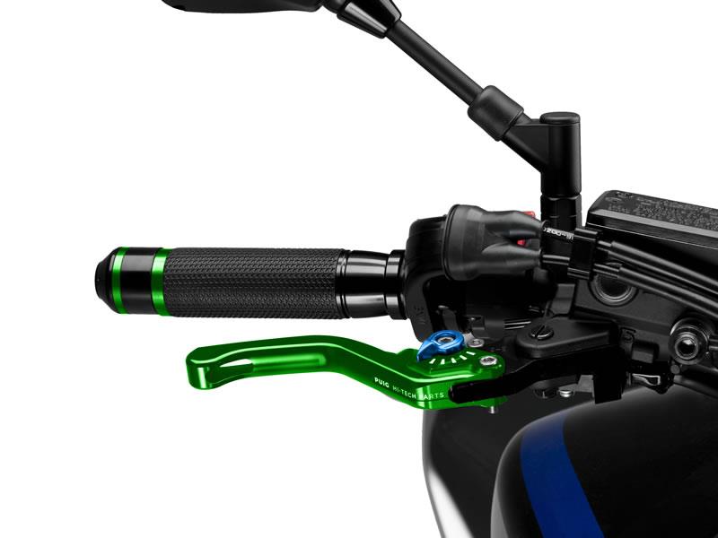 Puig Short V3 Brake (Green Lever With Blue Selector) Blue 21945F