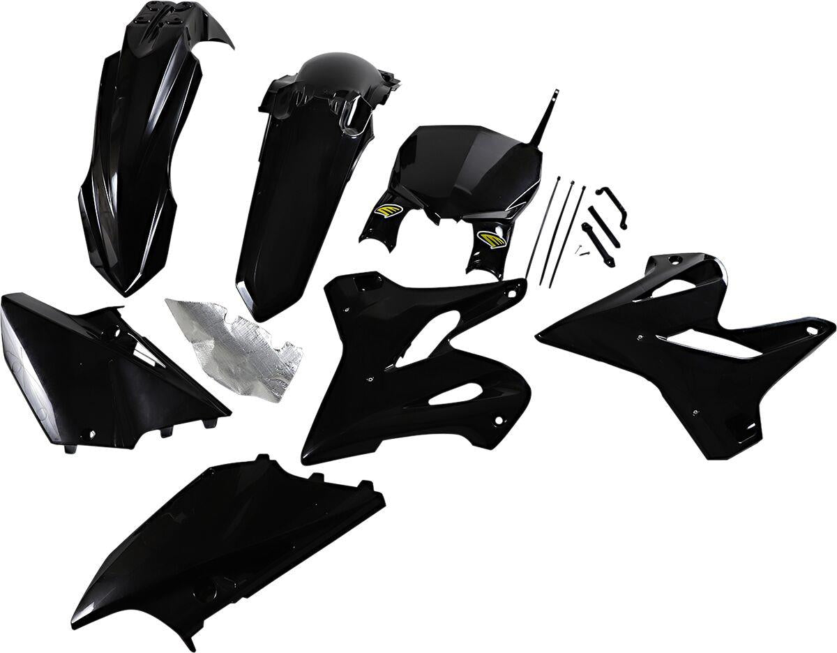 Cycra Powerflow Body Kit For Yamaha YZ 250 X 2015-2024 Black 1CYC-9316-12