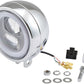 Daytona LED Chrome ECE Approved 12V Driving Light Headlight Capsule 88636