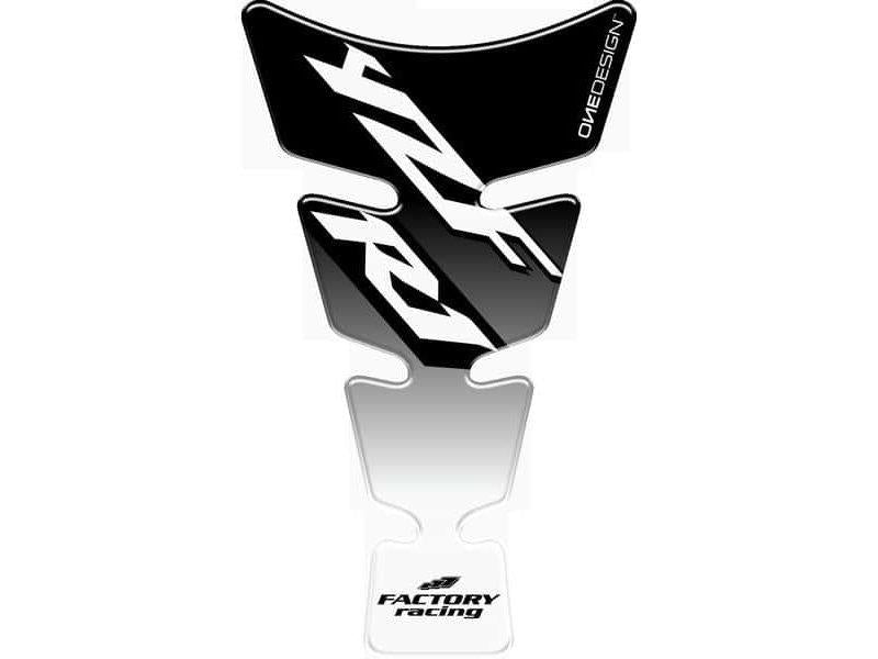 PUIG Spirit Tank Pad w/ Model Logo Black for Yamaha YZF R1 98-18 4219N
