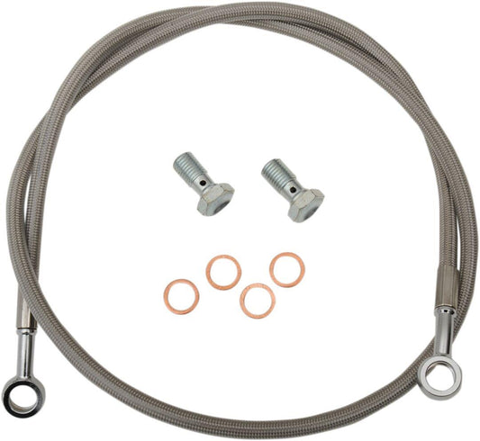 Parts Unlimited Extended Length Brake Line For Polaris 850 2005-2021 YAM-001-6
