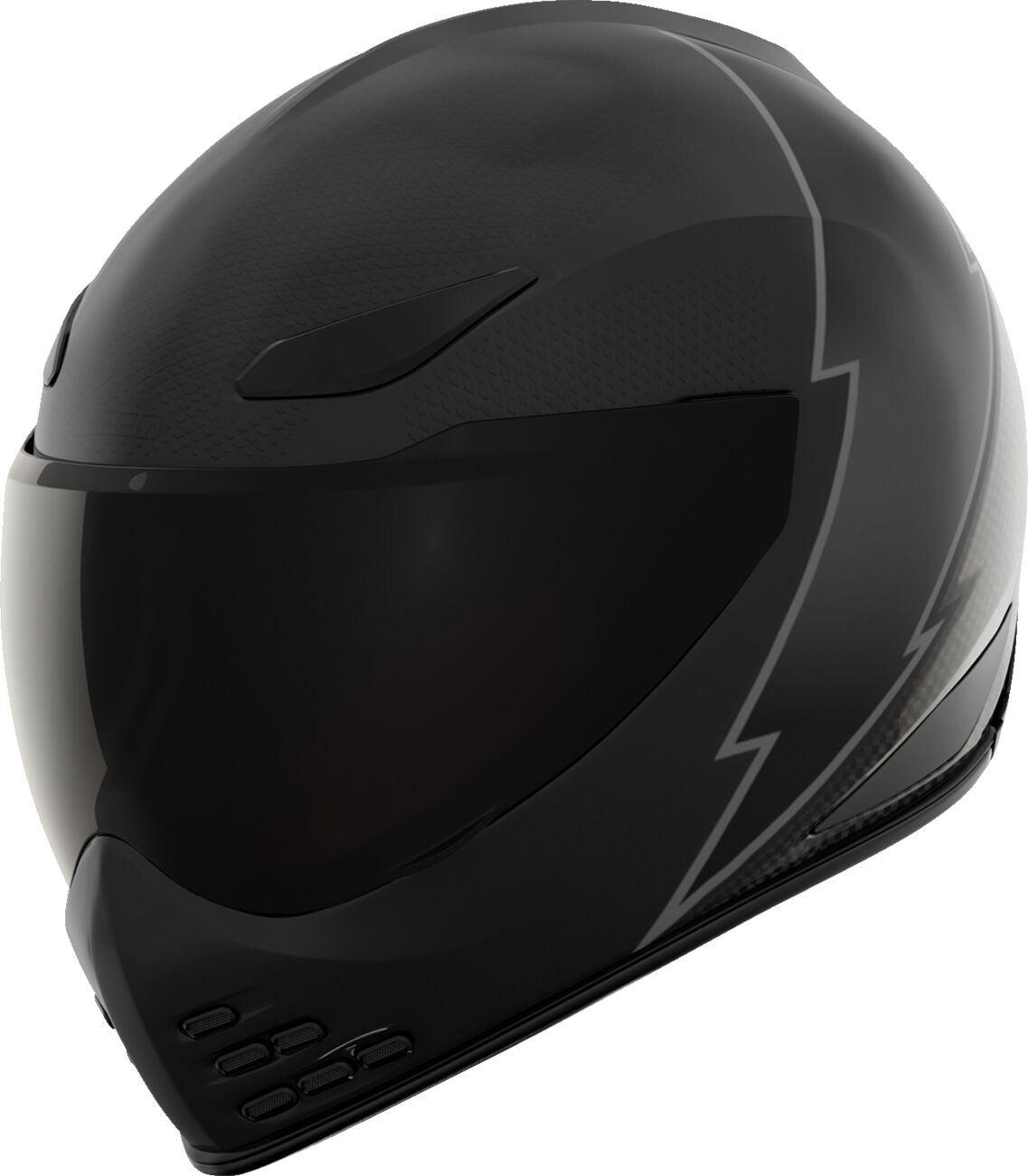 ICON Domain™ Black Motorcycle Helmet