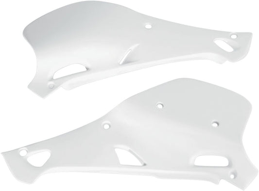 UFO SIDE PANELS YAMAHA YZ125/250 WHITE YA02857-046