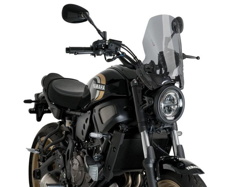 PUIG New Generation Sport Screen Light Smoke for Yamaha XSR 700 22-25 21430H