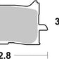 Sbs RST Brake Pads For Honda CRF 1100 L 2016-2024 Sintered Metal Set 940RST