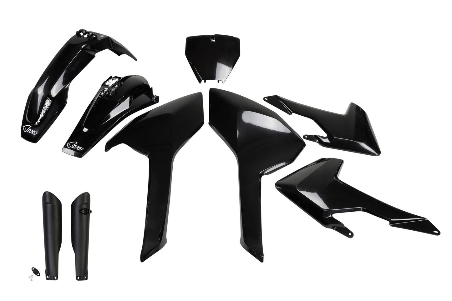 UFO Body Kit For Husqvarna Tc/Fc 16-18 Black HUKIT616-001