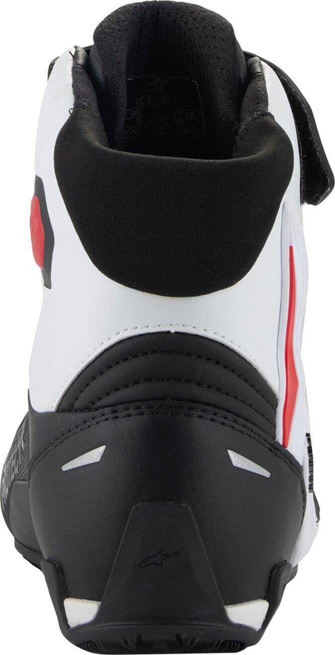 ALPINESTARS Faster-4 Shoes Black/White/Dark Red