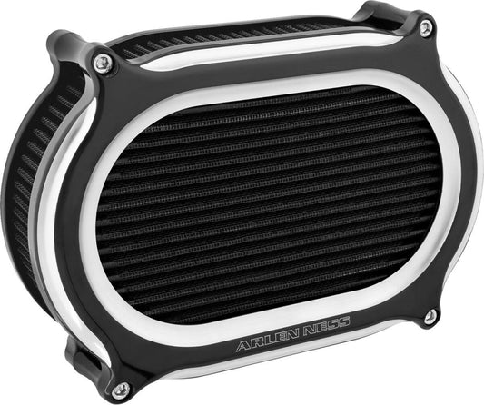 Arlen Ness Stage 2 Oval Air Cleaner Kit For Harley FLFBS 1868 17-24 600-196