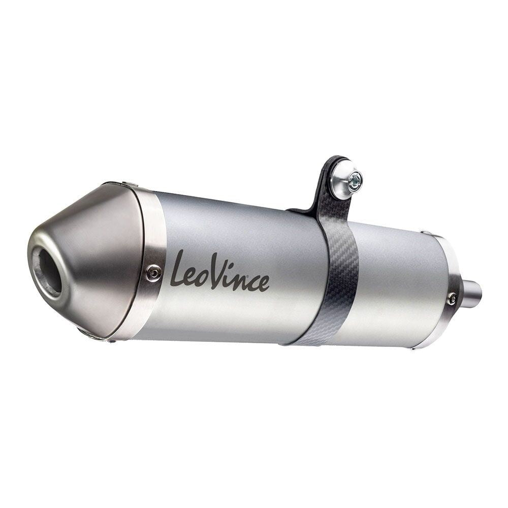 Leovince Exhaust For X-Fight For Rieju Mrt 50 Grey Steel 3281