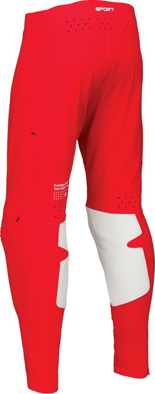 THOR SPORTMODE Riot MX Pants BLACK/RED 2025 Model