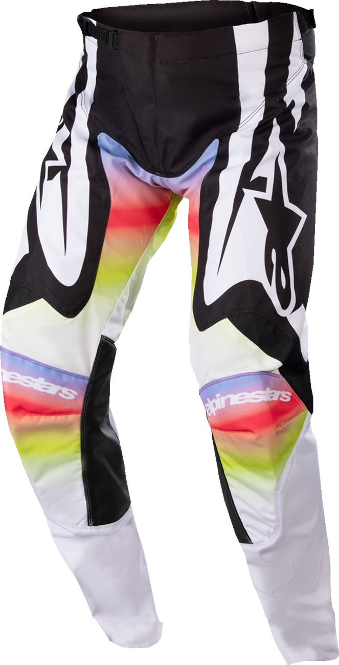 Alpinestars Youth Racer Semi Pants White Rgb Black