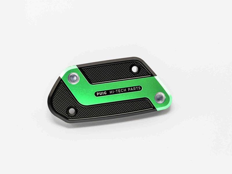 Puig Clutch Fluid Tank Cap Green 9391W