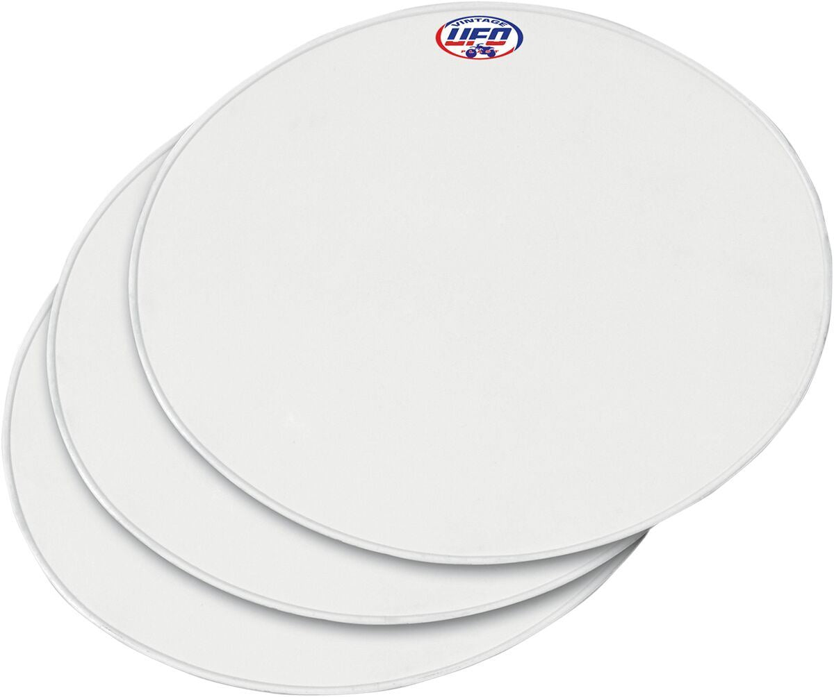 UFO VINTAGE UNI OVAL PLATE (SINCE 70) WHITE (3-PACK) ME08049W