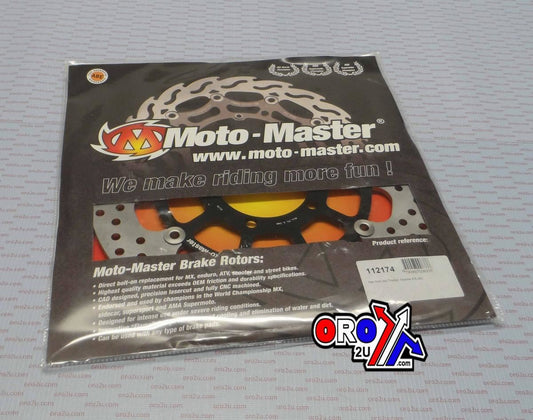 DISC BRAKE FRONT HALO TRIUMPH, MOTO-MASTER. DAYTONA, 112174, ROAD, MC, 675 ABS