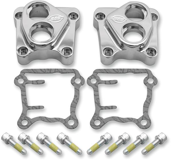 S&S Cycle Billet Tappet Covers For Harley Davidson FLS 1690 1999-2017 106-3883
