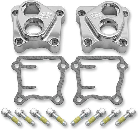S&S Cycle Billet Tappet Covers For Harley Davidson FLS 1690 1999-2017 106-3883