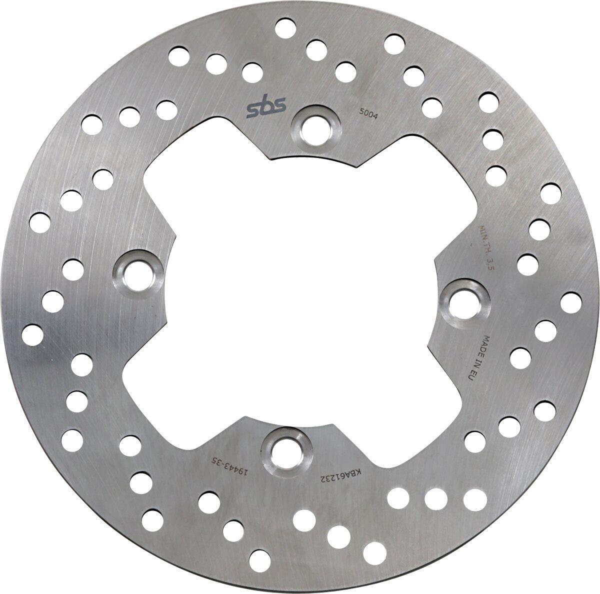 Sbs Brake Rotor For Kawasaki ER-6F 650 1998-2016 Silver 5004