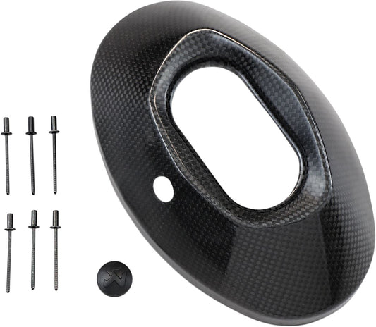 Akrapovic End Cap CF V-EC17
