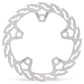 Moto-Master Flame Fixed Brake Rotor For Harley FLHX 1923 2021-2025 Silver 110896