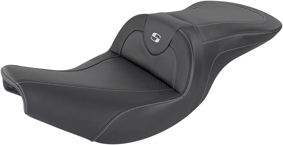 Saddlemen CF Road Sofa Seat Carbon Fiber - Indian I14-07-185