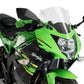 PUIG Z-Racing Screen Dark Smoke for Kawasaki Ninja 125 19-25 3539F