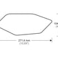 PUIG Side Tank Pad Protector Clear for Yamaha YZF R6 08-16 20095W