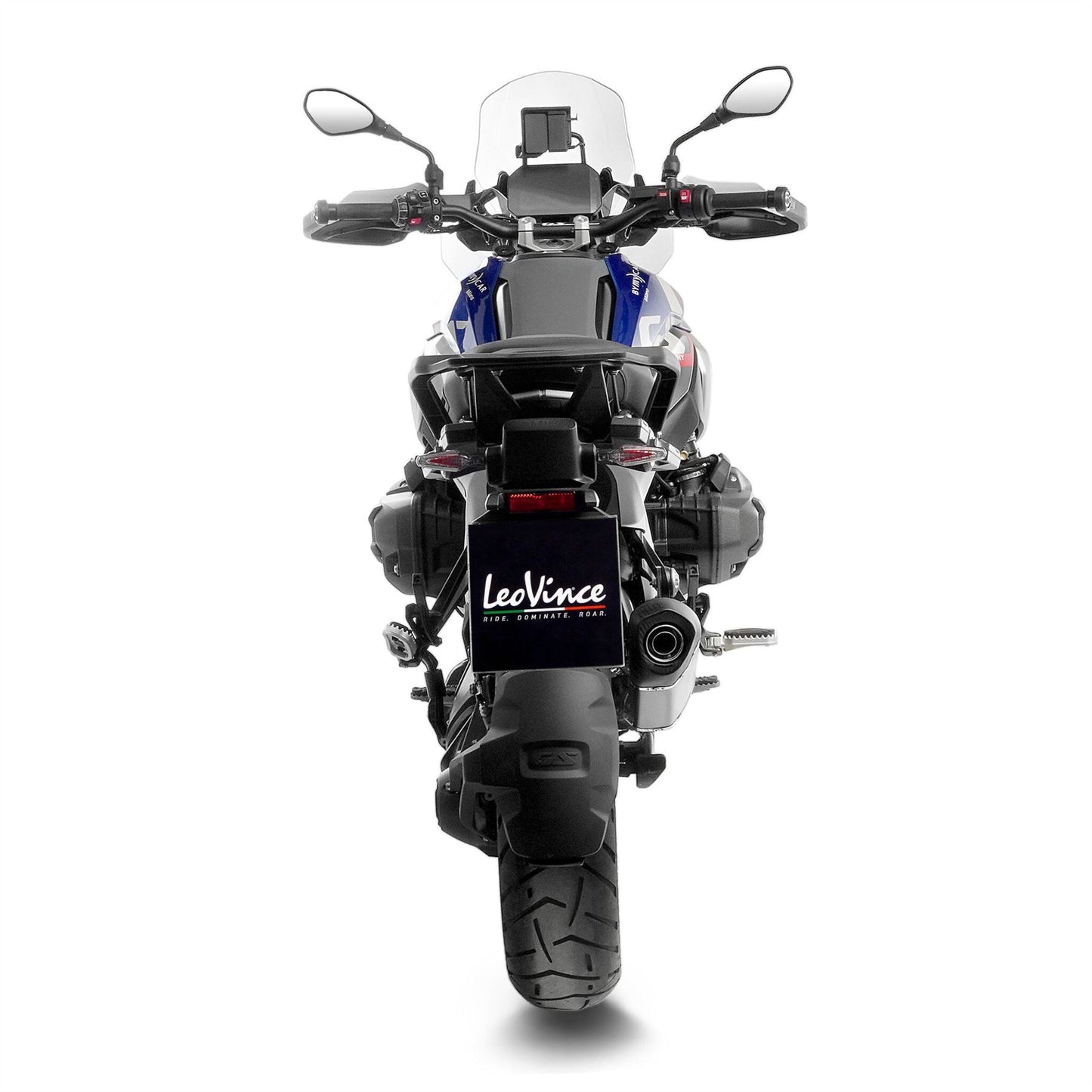 Leovince Muffler Lv-14 For BMW R 1300 Gs/Adventure Silver Stainless Steel 15604