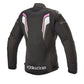 Alpinestars Women's Stella T-Gp Plus R V3 Air Riding Jacket Black White Grey Pink