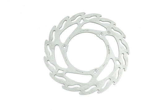 Moto-Master Flame Series Fixed Rotor For Gas Gas MC 65 2023-2026 Silver 110903